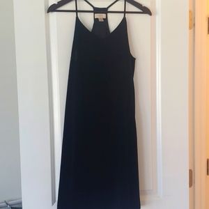 Loft velvet-like dress